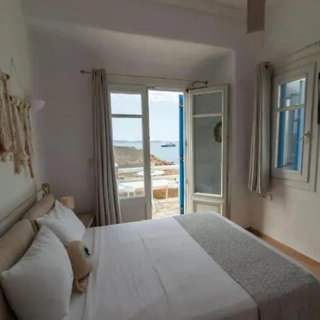 别墅 Elite With Pool & Sea View Houlakia (Mykonos)