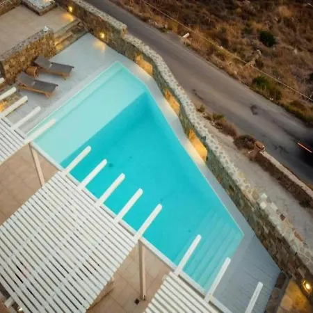 Elite With Pool & Sea View * Houlakia (Mykonos)